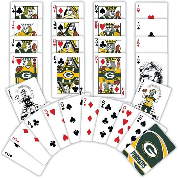Green Bay Packers Playing Cards - Picture 3 of 3